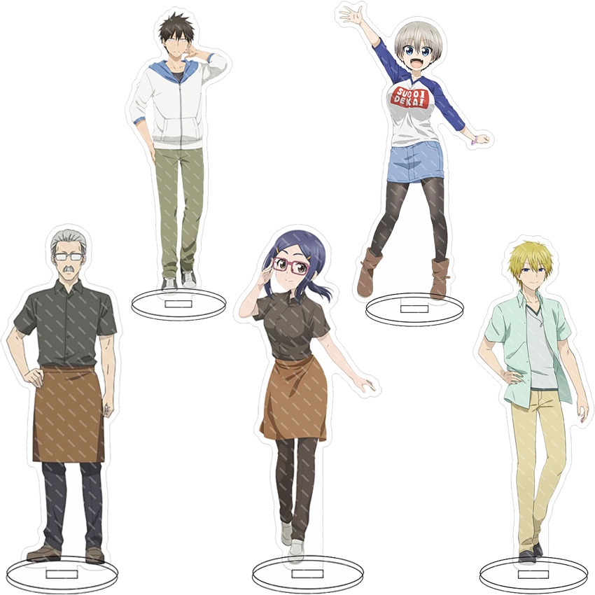 Anime Character Merchandise - 16CM Anime Acrylstandaard Uzaki-chan Wants to
