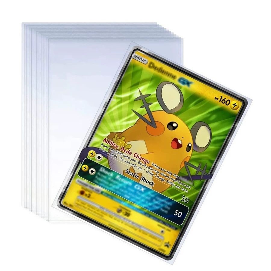 Collector Card Sleeve - 100 stuks games kaarthoezen transparant speelbeschermer