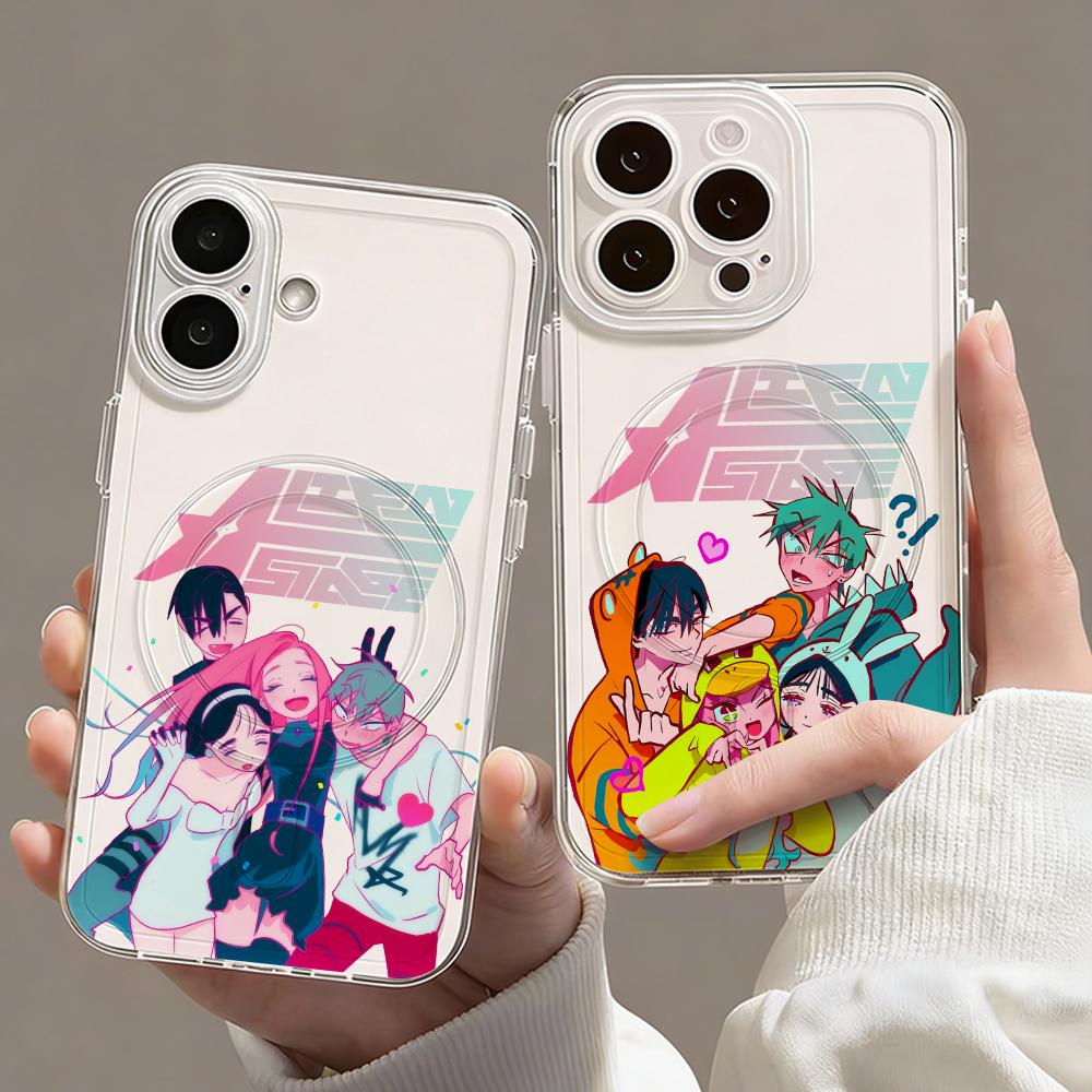 Phone Case Anime - Anime A-Alien Stage Telefoonhoesje Magnetische Transparante