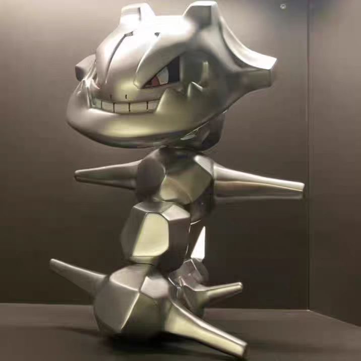 Anime Merchandise Ideas - Pokémon Steelix-figuur, Pokémon anime-merchandise, monster-serie model,