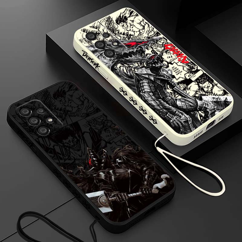 Phone Case Anime - Hot Anime Berserk Zodd Guts hoesje