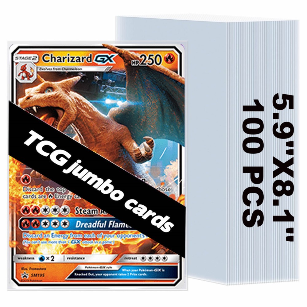50-250 stuks Transparante Jumb - Collector Card Sleeve recensie en prijs