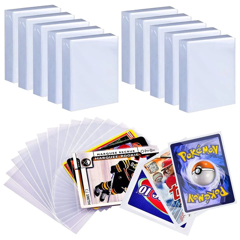 200 Stuks Transparante Speelka - Collector Card Sleeve recensie en prijs