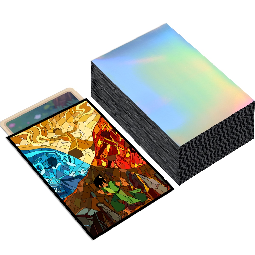 60PCS 66X91mm Holografische St - Collector Card Sleeve recensie en prijs