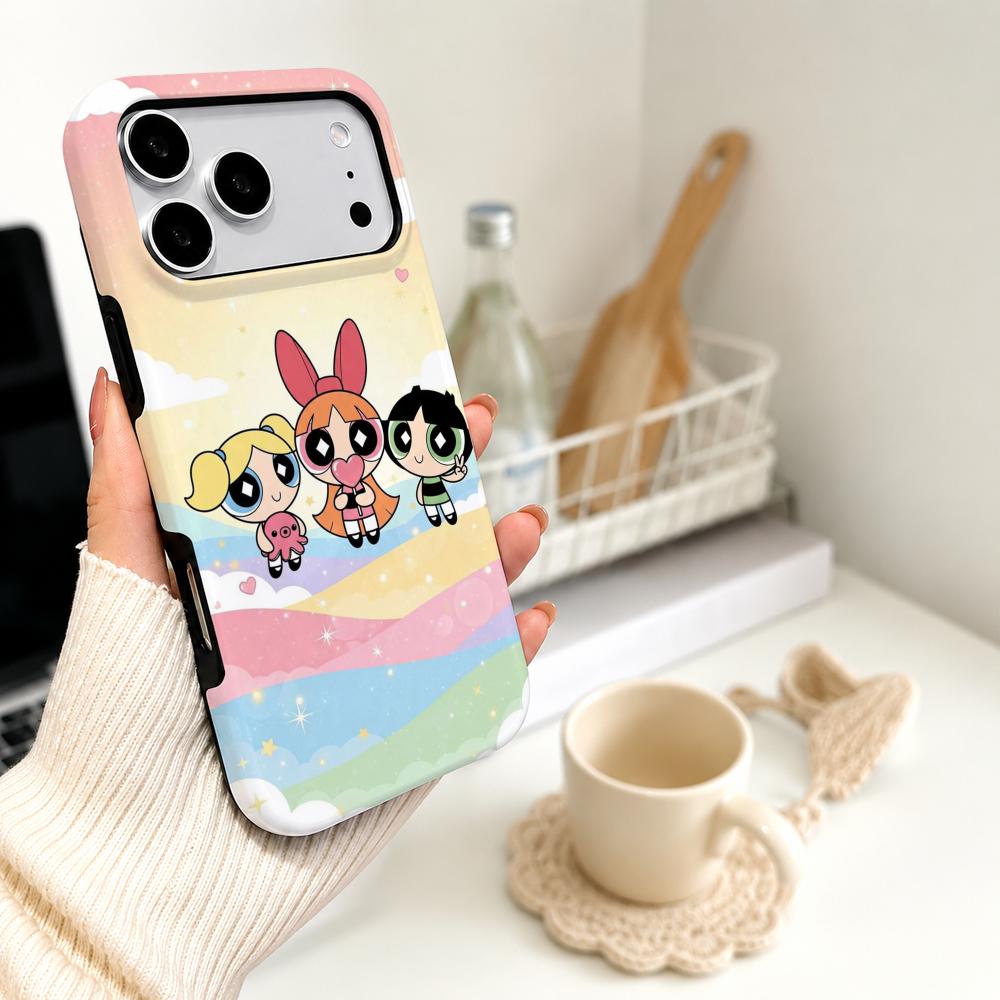 Anime P-Powerpuff Girls Telefo - Phone Case Anime recensie en prijs