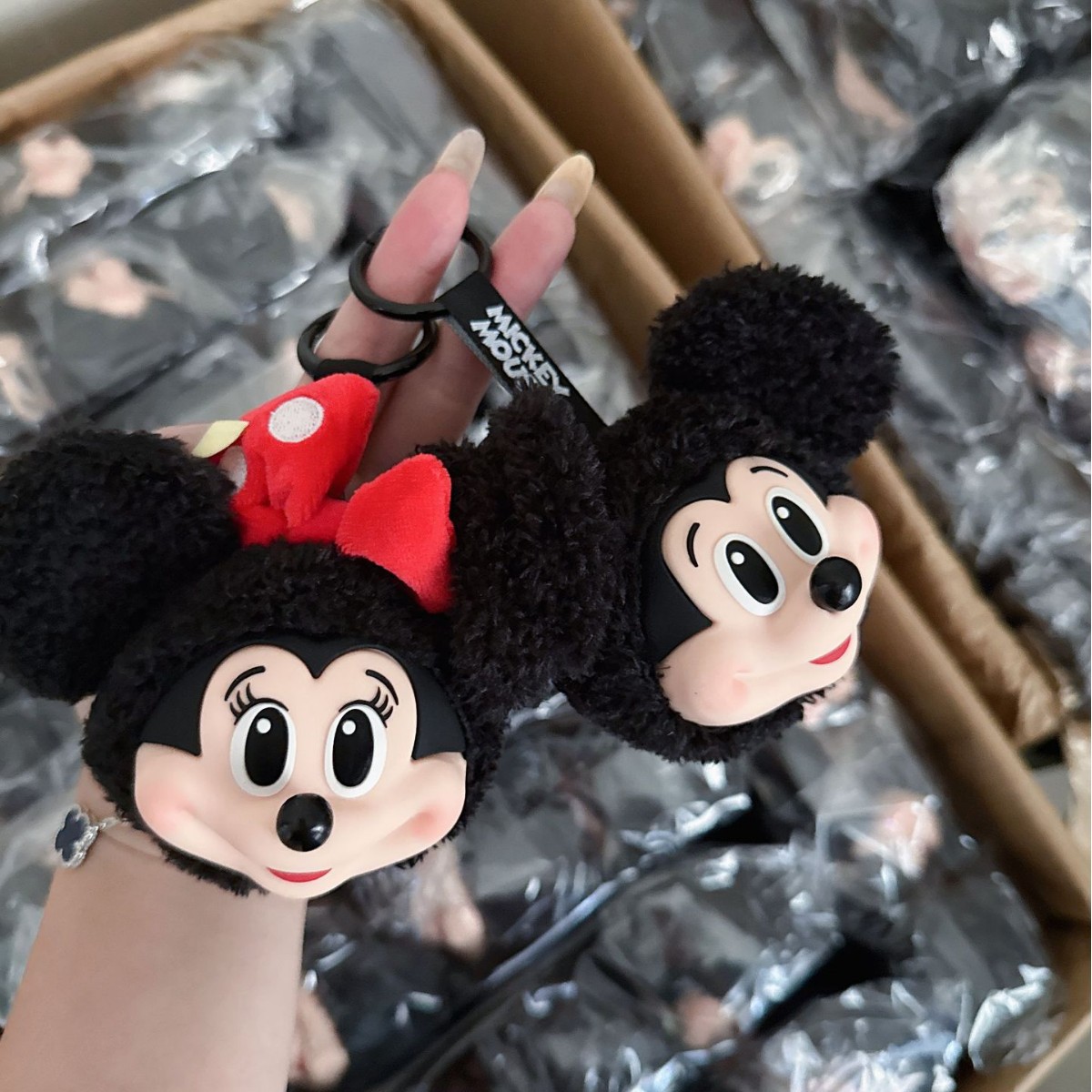 Mickey Minnie Pluche Pop Sleut - Anime Merchandise Keychain recensie en prijs