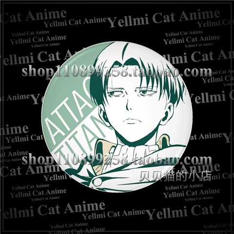 Aanval op Titan Levi Ackerman  - Anime Merchandise Keychain recensie en prijs