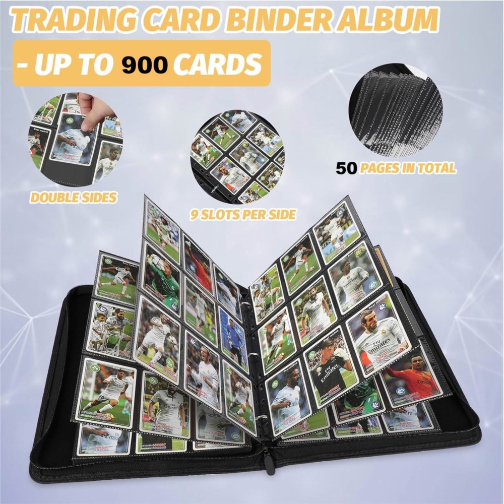Kaartenmap met 9 vakken, dubbe - Collector Card Sleeve recensie en prijs