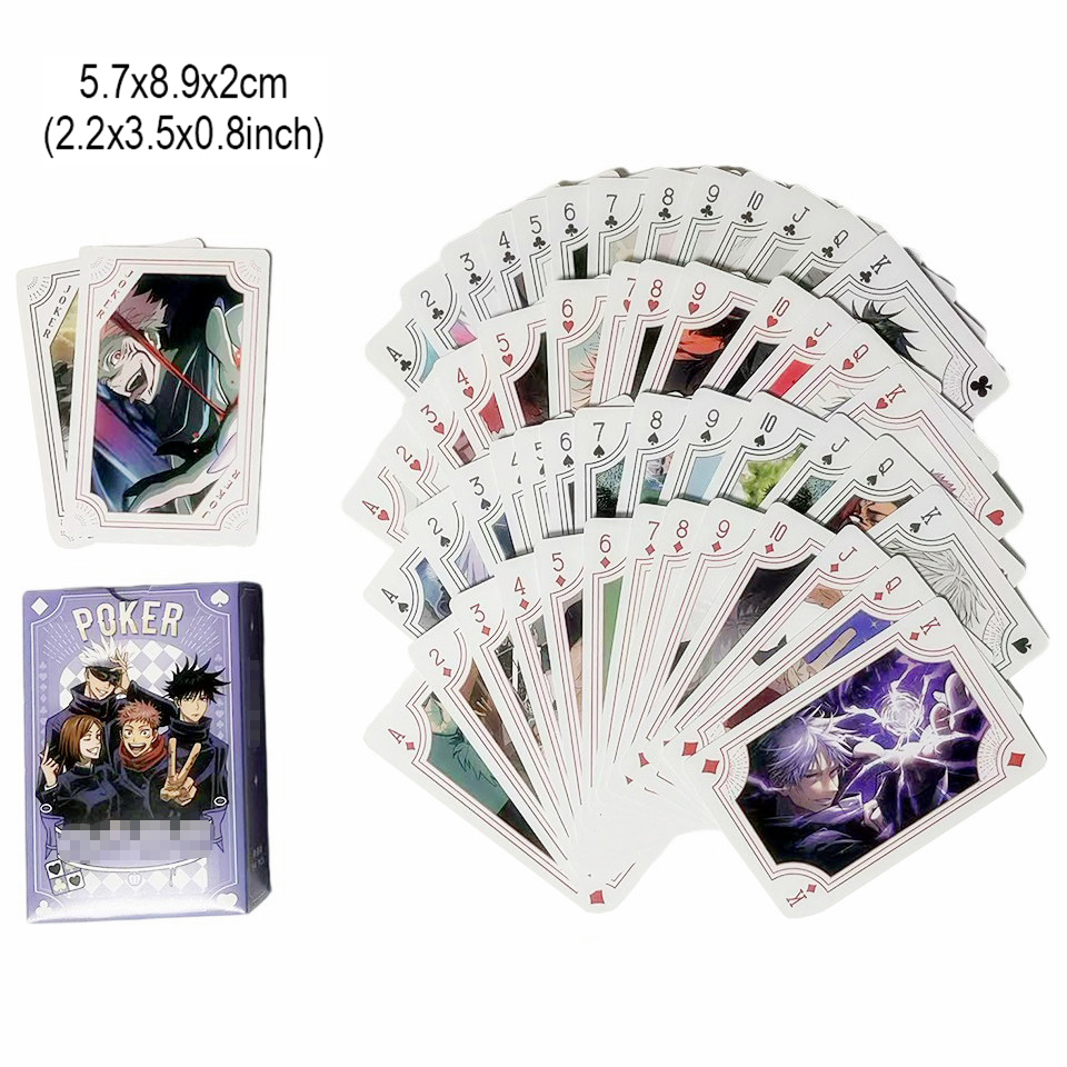 Jujutsu Kaisen Poker Kaarten B - Themed Playing Card recensie en prijs