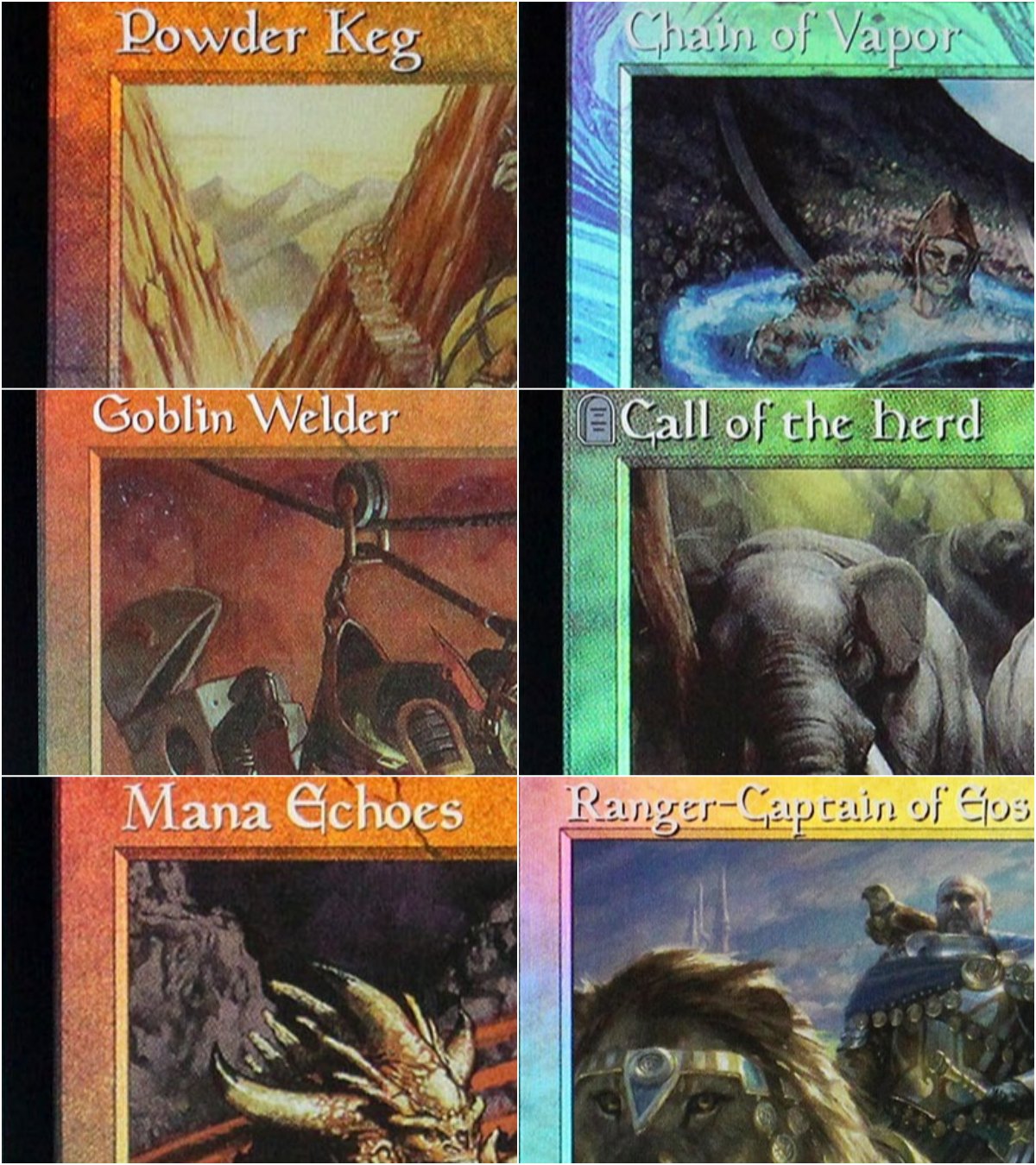 Foil 'Call of the Herd/Chain o - Themed Playing Card recensie en prijs