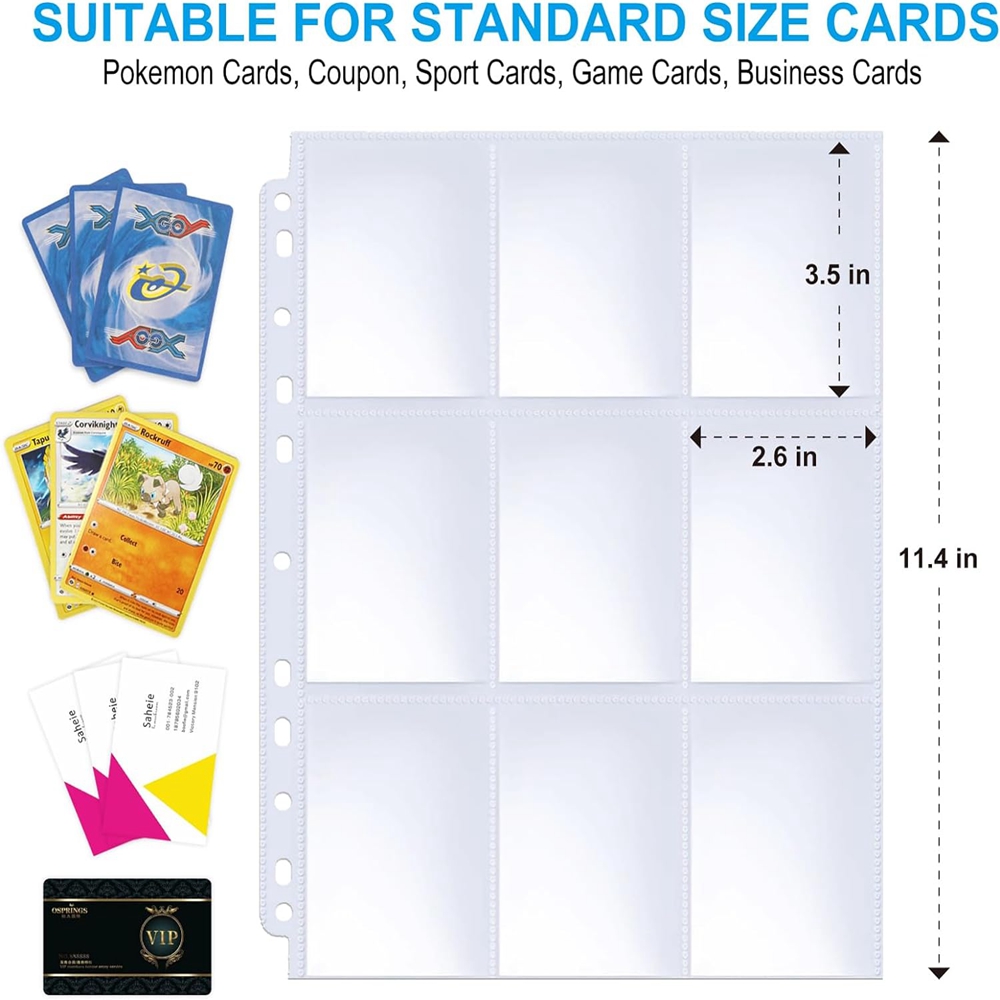 50 pagina's 450 zakken enkelzi - Collector Card Sleeve recensie en prijs